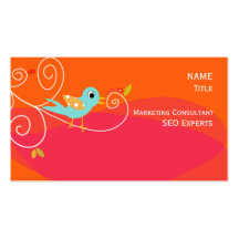 Business Card SEO Marketing Consultant