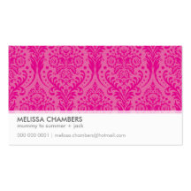 BUSINESS CARD :: simplistic-damask 9L