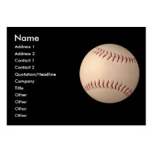business card - sports
