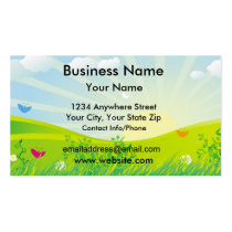 Business Card Spring Sunrise business cards