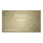 Business Card Taupe Pinwheels