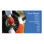 business card template aviation