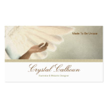 Business Card Template - Beautiful Angel Painting