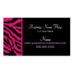 Business Card Template **Bold Pink