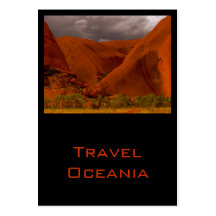 Business Card Travel Oceania