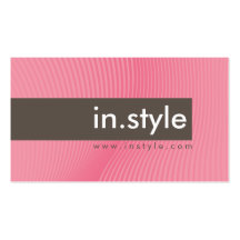 BUSINESS CARD :: trendy modern sway L10