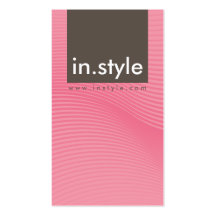BUSINESS CARD :: trendy modern sway P10