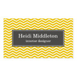 business cards > chevron [charcoal:yellow]