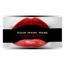 Business Cards Drag Queens Female Impersonators