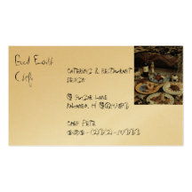 Business Cards Food and Beverage