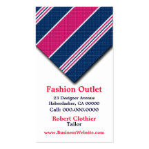 Business Cards For Clothier Mens Fashion