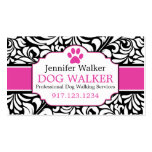 Business Cards For Dog Walkers | Dog Groomer