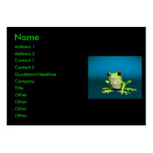 Business cards frogs