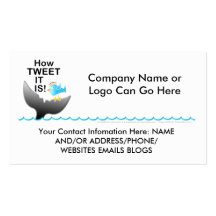Business Cards - How TWEET It Is!