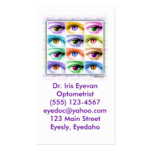 Business Cards - Pop Art Eyes, 2