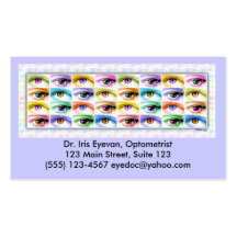 Business Cards - Pop Art Eyes, I