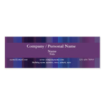 Business cards template - blue purple stripes