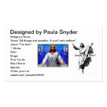 Business cards with Jesus