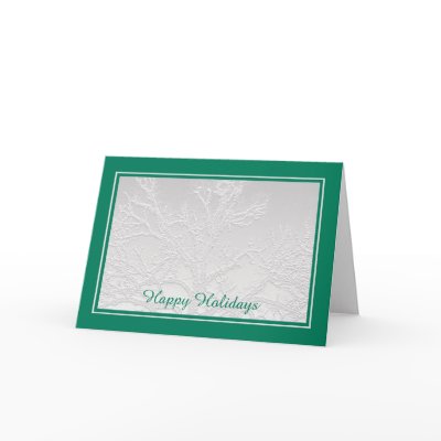 Business Christmas Greeting -- Happy Holidays Greeting Card by KathyHenis