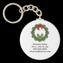 Business Christmas Keychain keychains