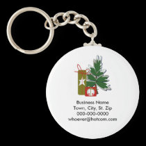 Business Christmas Keychain keychains