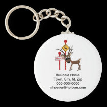 Business Christmas Keychain keychains