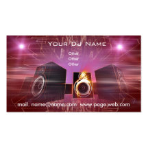 business_DJ Business Card Template