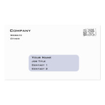 Business Envelope Business Card Template