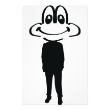 business frog customized stationery