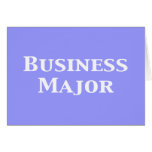 Business Major Gifts Greeting Cards