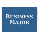 Business Major Gifts Cards