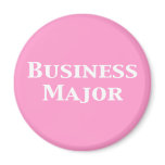 Business Major Gifts magnets