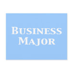 Business Major Gifts Post Card