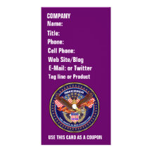Business Patriotic  Photo Card View Notes Please