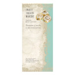 Business Rate Card - Baroque Style Vintage Lace Rack Card Design