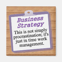 Business Strategy Fridge Magnets