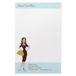 Business Woman stationery
