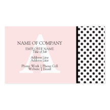 BusinessCards avec des cartes de profil de monogra Modèles De Cartes De Visite