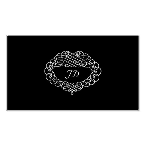 Businesscards élégants cartes de visite personnelles