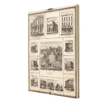 Businesses in Charles City, Davenport Canvas Prints