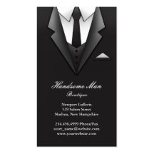 Businessman Suit Business Card