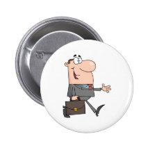 Businessman Walking Buttons