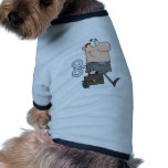 Businessman With Wind-up Key In His Back Dog Clothing