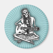 Busker Bones II Magnets