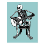 Busker Bones Post Card