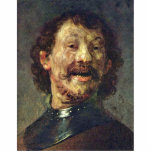 Bust Of A Laughing Man In.,  By Rembrandt Photo Cut Out