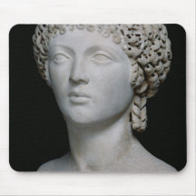 Bust of a Roman woman, possibly Poppaea Mousepads