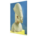 Bust of Amenophis IV  from Tell el-Amarna Canvas Print