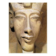 Bust of Amenophis IV   from the Temple of Amun Postcards