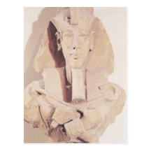 Bust of Amenophis IV from the Temple of Amun Postcard